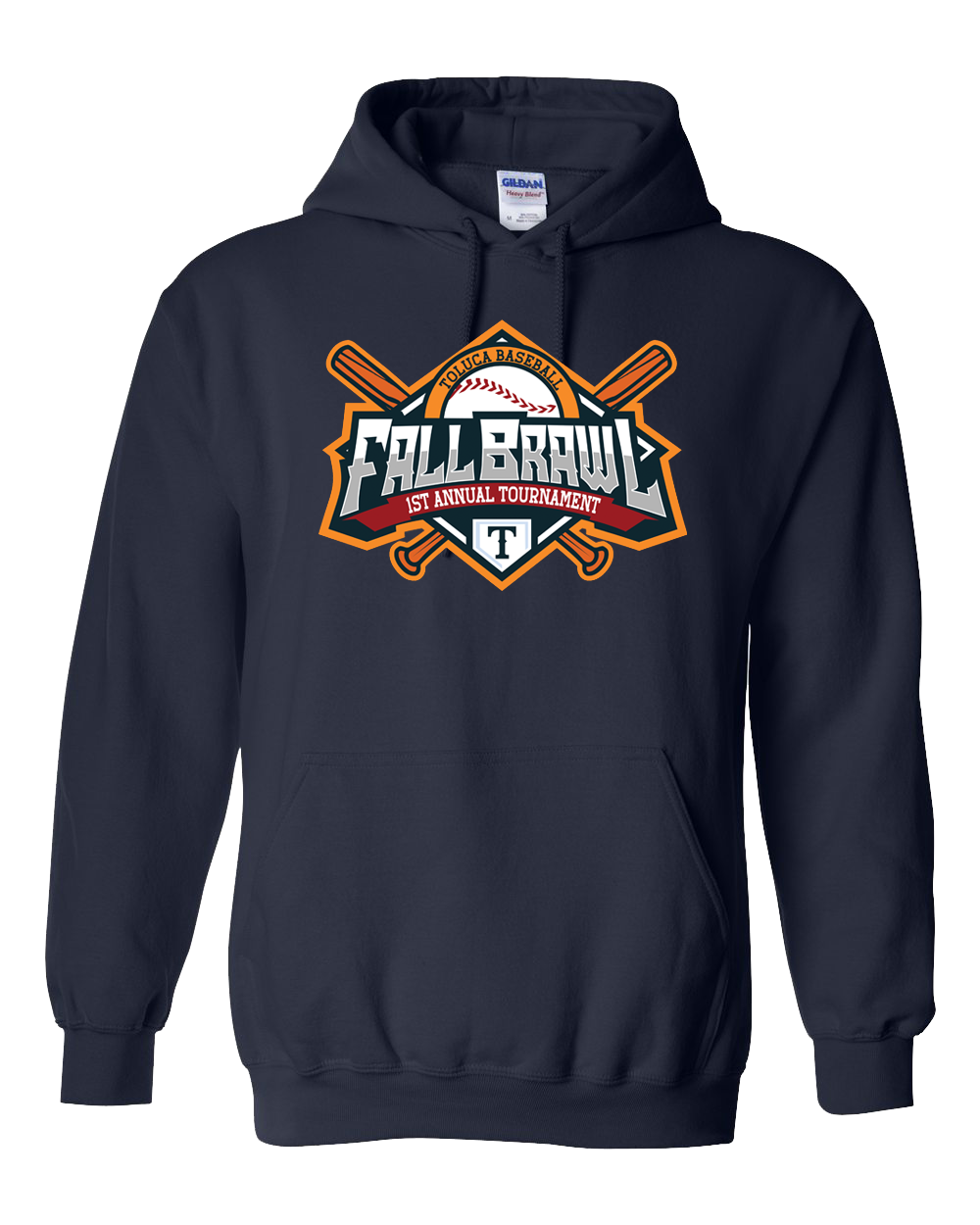 FALL BRAWL HOODED SWEATSHIRT